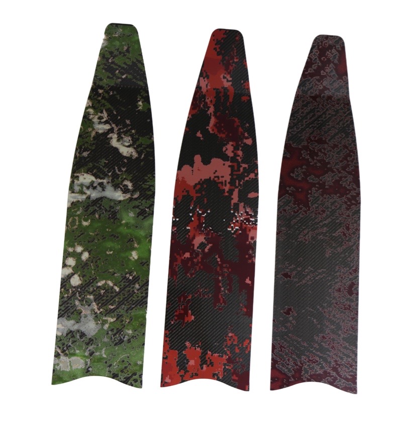 Fin Diving Blade - KUBO 100% carbonvezel materiaal speervissen carbon
