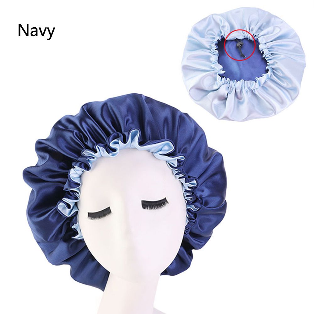 Aquatic Sports Hat - Omkeerbare dubbellaagse haarstylingaccessoires Nachtslaaphoed Chemo Caps
