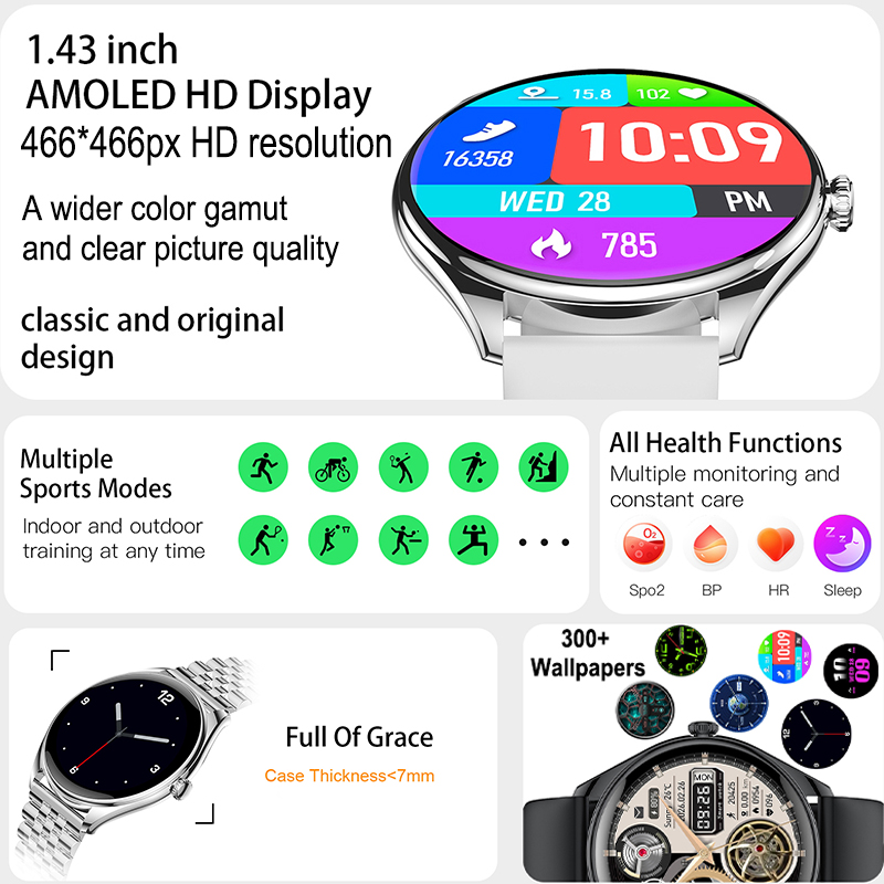 Nieuwe ultradunne smartwatch h - Aquatic Sports Performance recensie en prijs