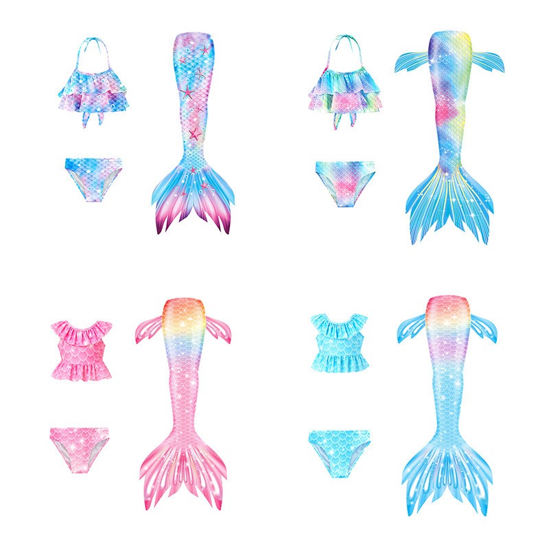 Meisjes zeemeerminstaart cospl - Aquatic Sports Wear recensie en prijs