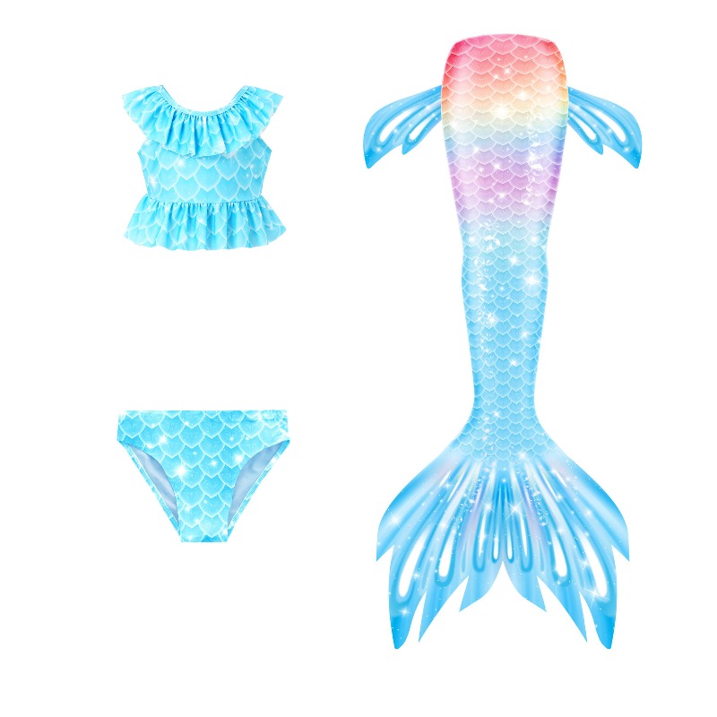 Meisjes zeemeerminstaart cospl - Aquatic Sports Wear recensie en prijs