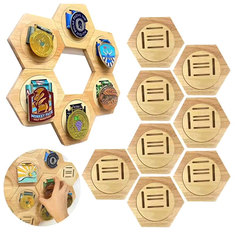 Houten medaille-displaystandaa - Aquatic Sports Hat recensie en prijs
